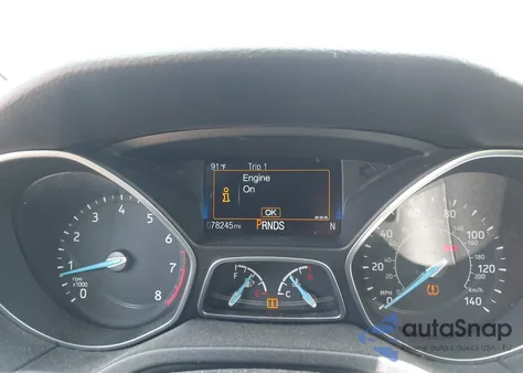 2016 Ford Focus Titanium from USA, damaged, VIN 1FADP3N28GL299339